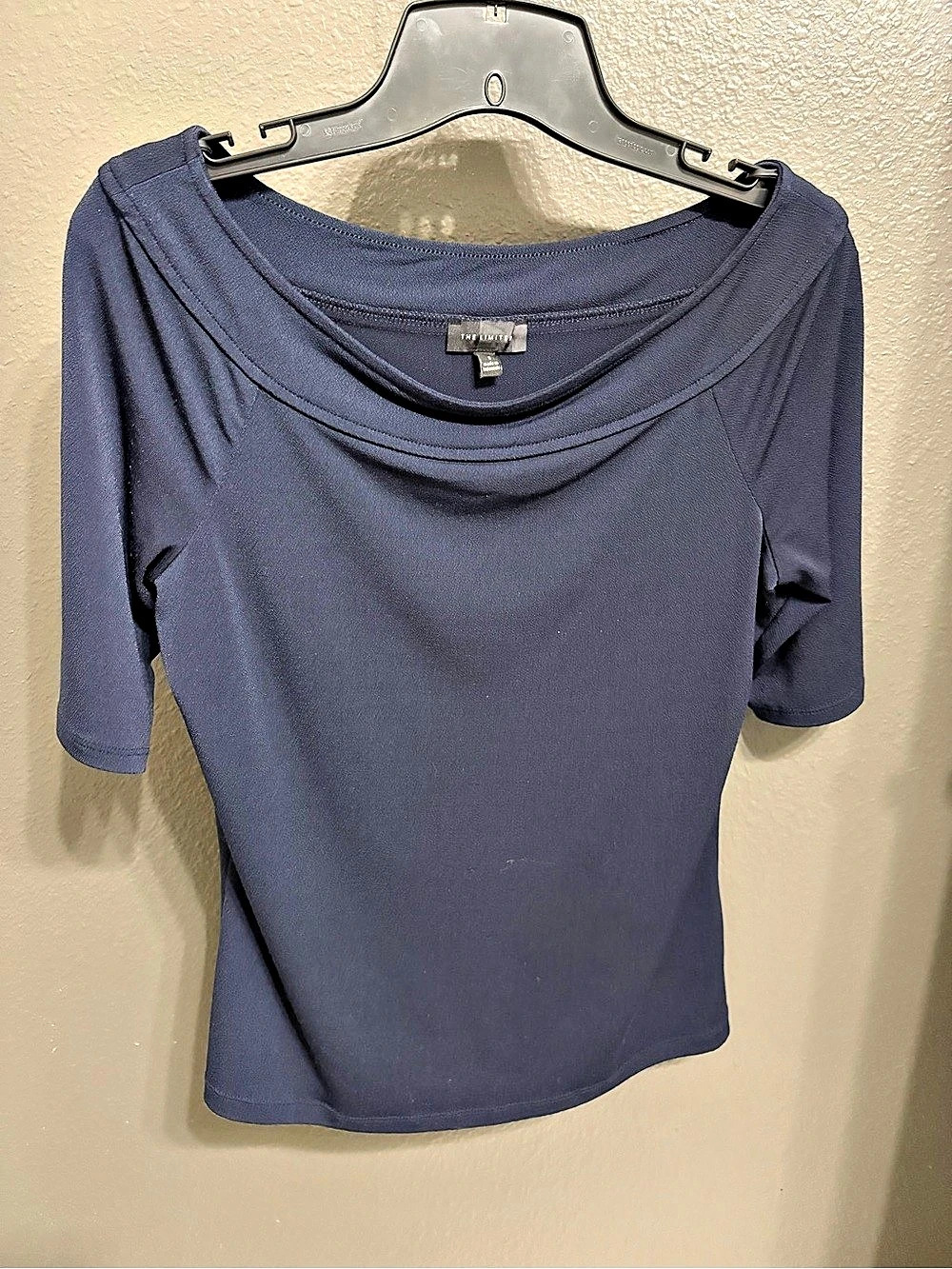 The Limited Blue Short Sleeve Top
